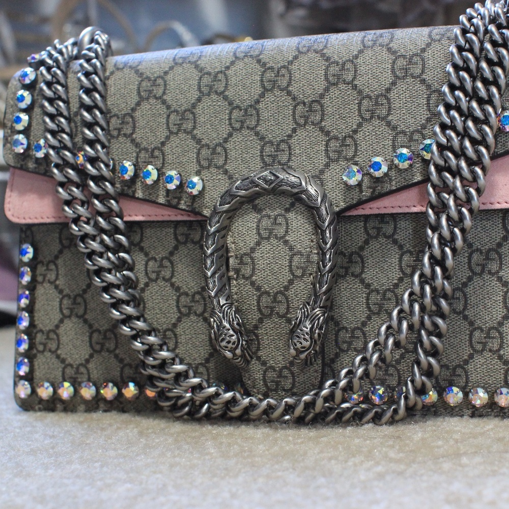 Brand New Gucci Dionysus GG Shoulder Bag